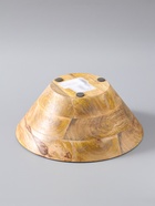 УЦЕНКА Салатник "Синие птицы" дерево манго 25х25х10 см - Фото 5