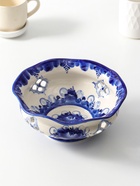 Конфетница фарфоровая «Утро», автор Рогов, 1.1 л, 21×9 см, гжель - Фото 1