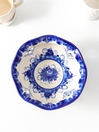 Конфетница фарфоровая «Утро», автор Рогов, 1.1 л, 21×9 см, гжель - Фото 4