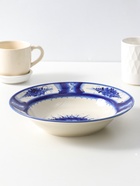 Тарелка глубокая «Цветы», d=24 см, фарфор гжель - фото 121985070