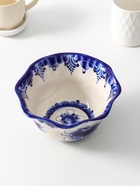 Салатник фарфоровый «Гордеевский Новый», 0.8 л, 10×17 см, гжель - фото 121985077