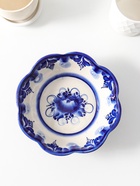 Салатник фарфоровый «Тройка цветок большой», 0.5 л, 18×5 см, гжель - Фото 4