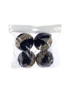 УЦЕНКА Набор шаров пластик d-8 см, 4 шт "Освин" синий - Фото 3