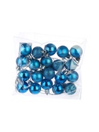 УЦЕНКА Набор шаров пластик d-3 см, 20 шт "Перелив" синий - Фото 5