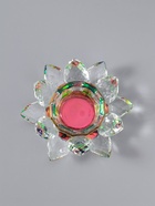 УЦЕНКА Подсвечник на 1 свечу стекло «Лотос радужный», d=11.5 см - Фото 4