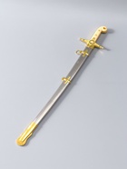 УЦЕНКА Макет оружия «Сувенирный меч. Морской пехотинец», роспись на клинке, 60 см - Фото 2