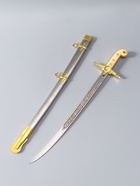 УЦЕНКА Макет оружия «Сувенирный меч. Морской пехотинец», роспись на клинке, 60 см - Фото 4