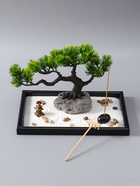 УЦЕНКА Японский сад камней настольный «Дзен. Раскидистое дерево в саду», набор аксессуаров, 20×30×18.5 см - Фото 2