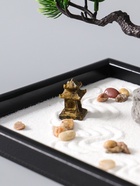 УЦЕНКА Японский сад камней настольный «Дзен. Раскидистое дерево в саду», набор аксессуаров, 20×30×18.5 см - Фото 5