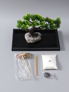 УЦЕНКА Японский сад камней настольный «Дзен. Раскидистое дерево в саду», набор аксессуаров, 20×30×18.5 см - Фото 7