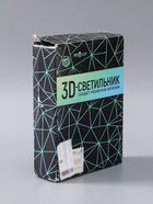 УЦЕНКА Светильник 3D RISALUX «Время чудес», LED-ночник, RGB, от сети, 9.5×11×19.5 см - Фото 3