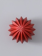 УЦЕНКА Свеча декоративная «Шар граненый», 6.5×6.5 см, красный, в коробке - Фото 3