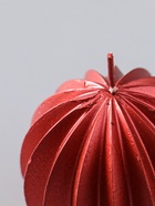 УЦЕНКА Свеча декоративная «Шар граненый», 6.5×6.5 см, красный, в коробке - Фото 5