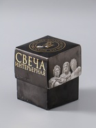 УЦЕНКА Свеча декоративная «Шар граненый», 6.5×6.5 см, красный, в коробке - Фото 6