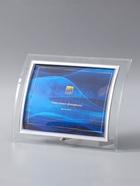 УЦЕНКА Стеклянная фоторамка для фото 15×20 см «Горизонталь», выгнутая - Фото 3