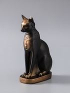 УЦЕНКА Фигура «Кошка египетская», под бронзу, 11×20×7 см - Фото 5