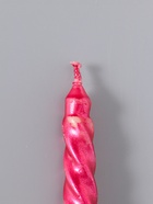 УЦЕНКА Набор свечей витых, 1.5×15 см, 2 шт., рубиновый металлик - Фото 8