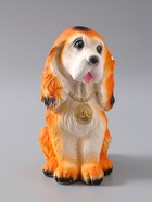 УЦЕНКА Копилка для денег «Собака с медалью рыжая», 24 см - Фото 2