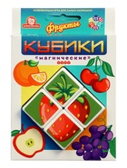 Кубики магнитные Татой «Фрукты» - Фото 3