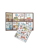 Магнитная игра Татой «Дом вверх дном», 3+ 10986678