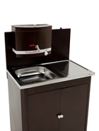 Умывальник «ТермМикс» Тандем, с ЭВН, нержавеющая мойка, 1250 Вт, 17 л, медный - Фото 2