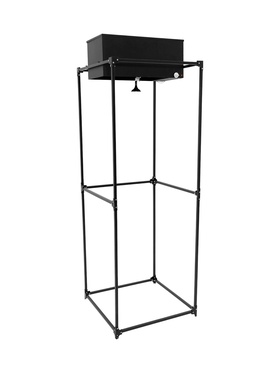 Душевая кабина «ТермМикс», с ЭВН, 1250 Вт, 53 л, 75.5×75.5×240 см, чёрная