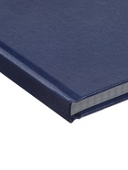 Книга учета А4, 128 листов, клетка, 200×290 мм, бумвинил, синий, блок офсетный - Фото 4