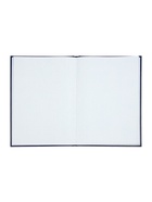 Книга учета А4, 128 листов, клетка, 200×290 мм, бумвинил, синий, блок офсетный - Фото 5