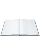 Книга учета А4, 192 листа, клетка, 200×290 мм, бумвинил, синий, блок офсетный - Фото 3