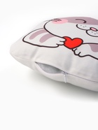 Подушка декоративная «Этель. Котик», 30×25 см, велюр - Фото 6