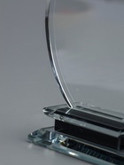 УЦЕНКА Фигурка стекло «Стела наградная. Лист», 15×9.3×4 см - Фото 3