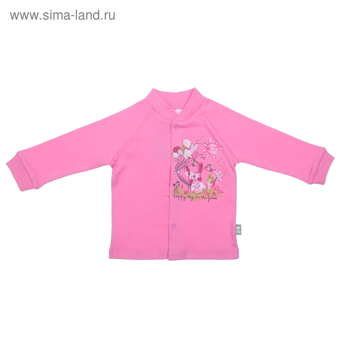 Кофточка для девочки, рост 68 см (44), цвет розовый CAN 6452 (02) - Фото 1