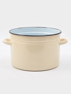 УЦЕНКА Кастрюля эмалированная, 8 л, d=26.5 см, без крышки, без декора, слоновая, кости - Фото 2