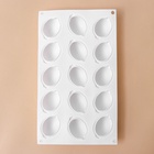 УЦЕНКА Форма для муссовых десертов и выпечки KONFINETTA «Лимоны», силикон, 29×17×3 см, 15 ячеек (5.5×4 см), 30 мл, белая - Фото 6