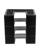 Лоток для бумаг вертикальный, 3 отделения, пластик - Фото 4