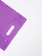 Пакет полиэтиленовый с вырубной ручкой, фиолетовый 30х40 см, 50 мкм - Фото 2