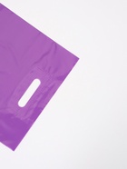 Пакет полиэтиленовый с вырубной ручкой, фиолетовый 30х40 см, 60 мкм - Фото 2