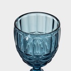 УЦЕНКА Набор бокалов Magistro «Ла-Манш», 250 мл, набор 2 шт., стекло, синие - Фото 4