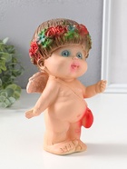 Фигура гипс «Ангел стесняшка», 9×8×20 см, цветной - фото 809543127