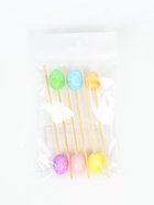 Шпажки деревянные «Пасха», блёстки, набор 6 шт - Фото 4