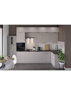 Кухонный гарнитур угловой трёхуровневый под потолок «Виктория 3.1–3Я», 3000×2520×1600 мм, цвет кашемир - Фото 2