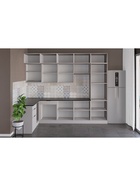 Кухонный гарнитур угловой трёхуровневый под потолок «Виктория 3.1–3Я», 3000×2520×1600 мм, цвет кашемир - Фото 3