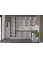 Кухонный гарнитур угловой трёхуровневый под потолок «Виктория 3.1–3Я», 3000×2520×1600 мм, цвет кашемир - Фото 4