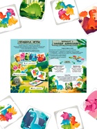 Настольная игра на скорость «Динопоединок», развивающая, 55 карт, 5+ - Фото 2