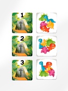 Настольная игра на скорость «Динопоединок», развивающая, 55 карт, 5+ - Фото 4