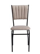 Стул мягкий для кухни разборный «Камелот», цвет чёрный/бежевый  (артикул 10994719)  большой выбор товаров оптом и в розницу по низким ценам с доставкой