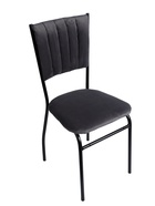 Стул мягкий для кухни разборный «Камелот», цвет чёрный/графит  (артикул 10994721)  большой выбор товаров оптом и в розницу по низким ценам с доставкой
