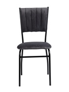 Стул мягкий для кухни разборный «Камелот», цвет чёрный/графит  (артикул 10994721)  большой выбор товаров оптом и в розницу по низким ценам с доставкой