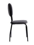 Стул мягкий для кухни разборный «Камелот», цвет чёрный/графит  (артикул 10994721)  большой выбор товаров оптом и в розницу по низким ценам с доставкой