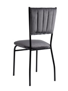 Стул мягкий для кухни разборный «Камелот», цвет чёрный/графит  (артикул 10994721)  большой выбор товаров оптом и в розницу по низким ценам с доставкой